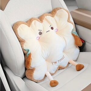Cute Toast Shaped Pillow